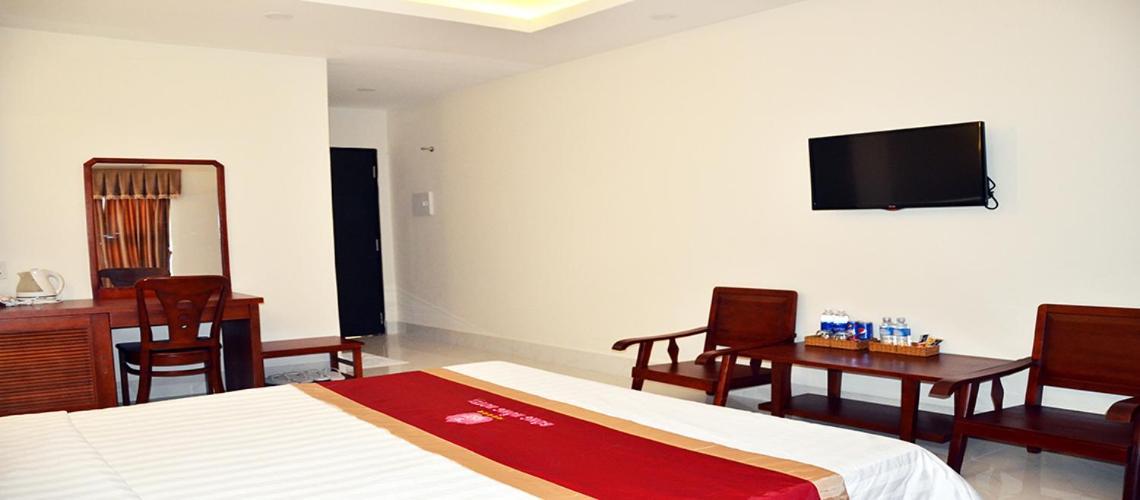 Hotel Khach San Bong Hong Sa Dec Exterior foto