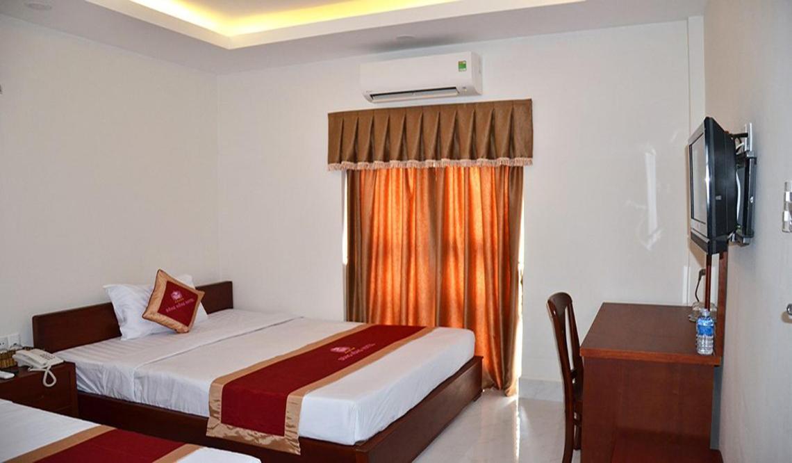 Hotel Khach San Bong Hong Sa Dec Exterior foto