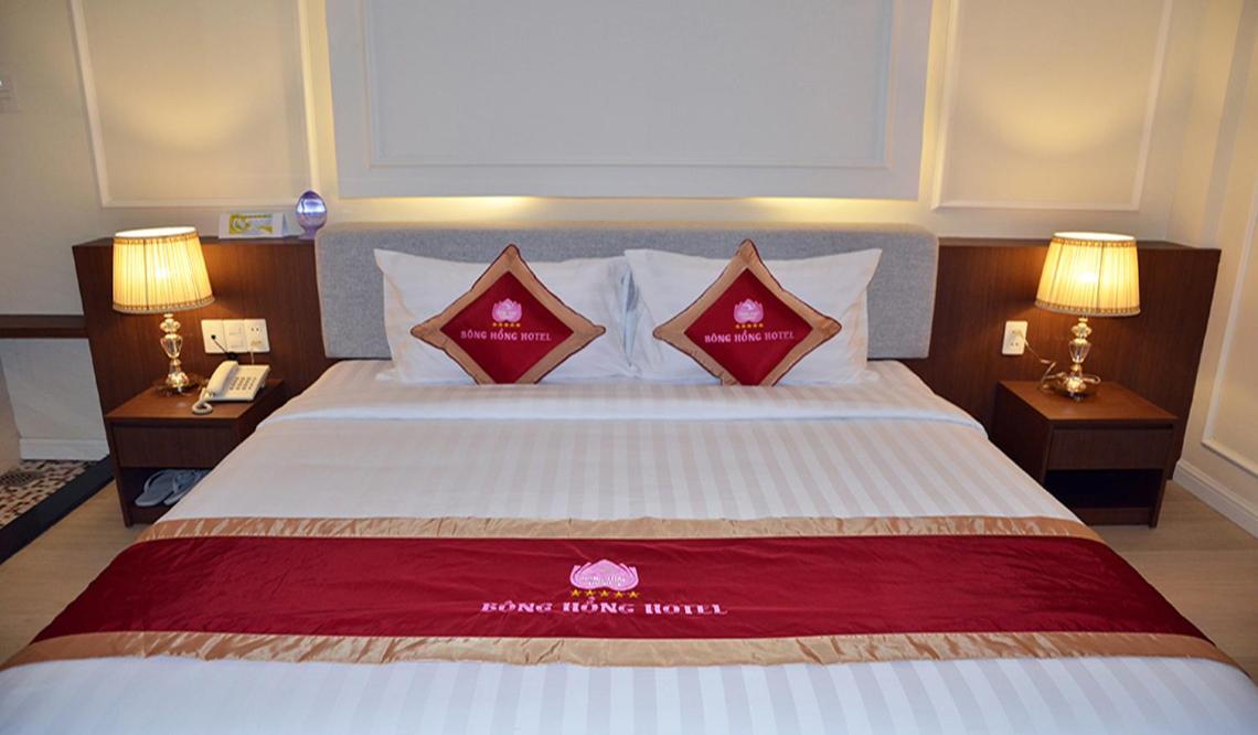 Hotel Khach San Bong Hong Sa Dec Exterior foto