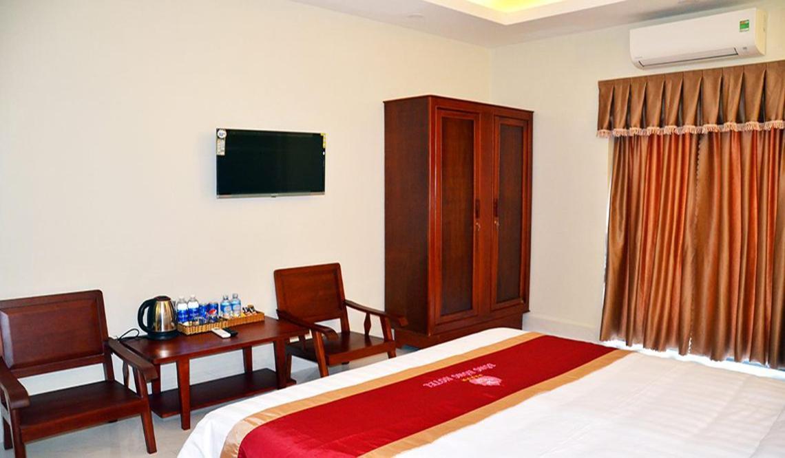 Hotel Khach San Bong Hong Sa Dec Exterior foto